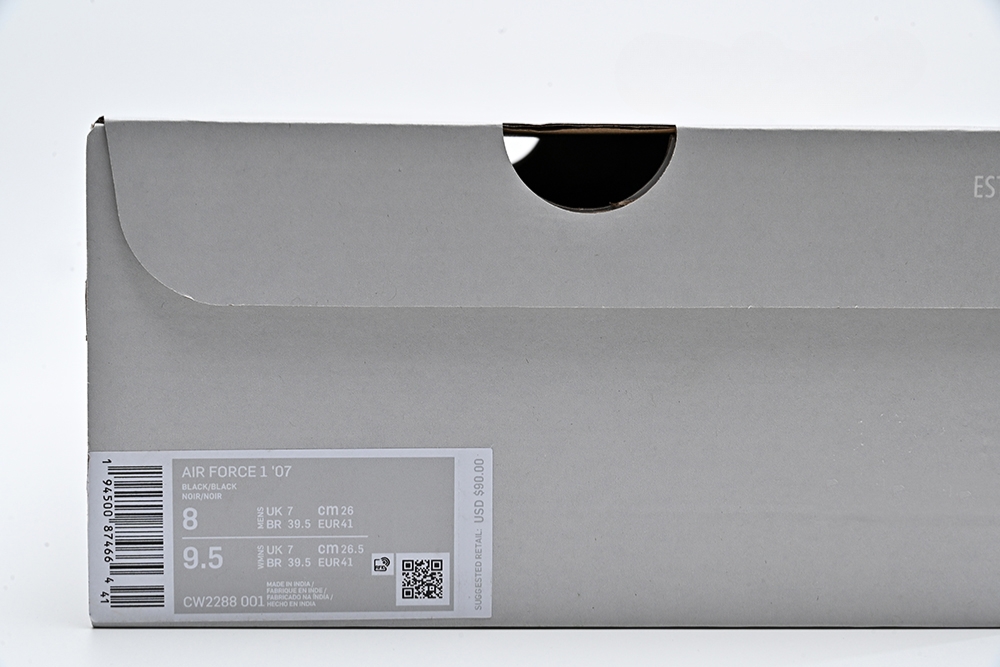 KAWS x Sky High Farm Workwear x Air Force 1 ‘Black’ Reps - Image 5