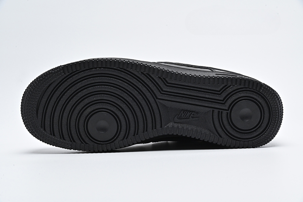 KAWS x Sky High Farm Workwear x Air Force 1 ‘Black’ Reps - Image 6