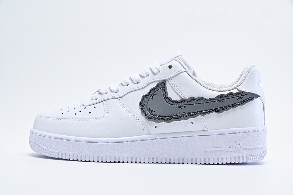 KAWS x Sky High Farm Workwear x Air Force 1 ‘White’ - Image 3