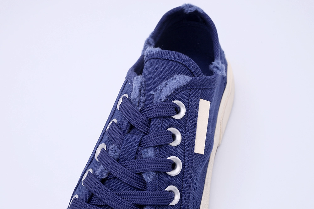 BALENCIAGA PARIS LOW SNEAKER IN BLUE - Image 6