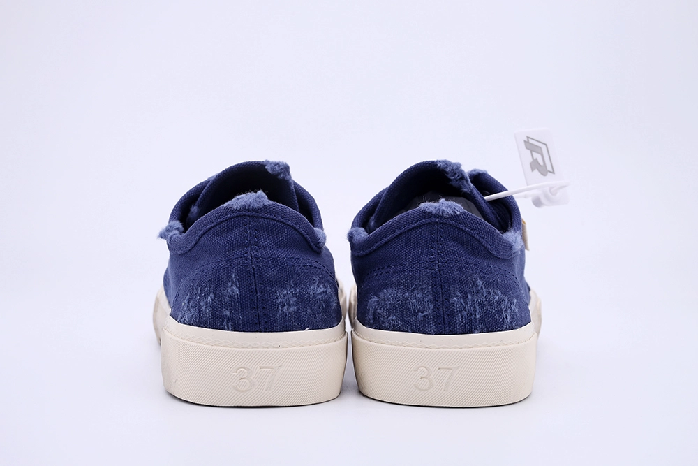 BALENCIAGA PARIS LOW SNEAKER IN BLUE - Image 4