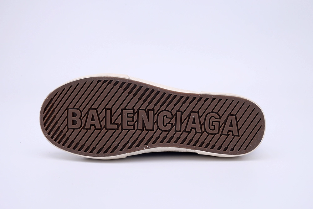 BEST QUALITY REPLICA BALENCIAGA PARIS LOW SNEAKER IN BLUE HIGH - Image 9