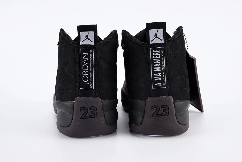 A Ma Maniére x Wmns Air Jordan 12 Retro ‘Black’ - Image 4