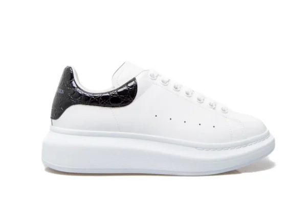 McQueen Oversized Black Crocodile - Image 2