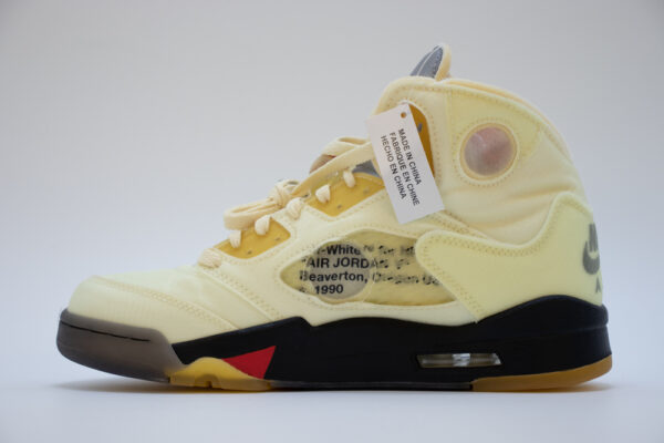 OFF-WHITE X AIR JORDAN 5 SAIL - Image 5