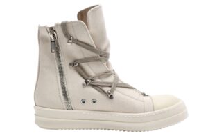 Rick Owens DRKSHDW Strobe Cotton Nylon Hexa High ‘Pearl Milk’