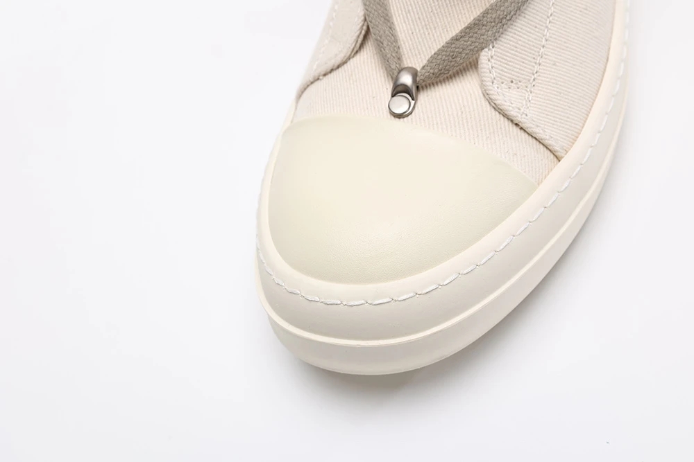 Rick Owens DRKSHDW Strobe Cotton Nylon Hexa High ‘Pearl Milk’ - Image 8