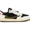 KID SIZE Travis Scott x Air Jordan 1 Low OG PS ‘Olive’