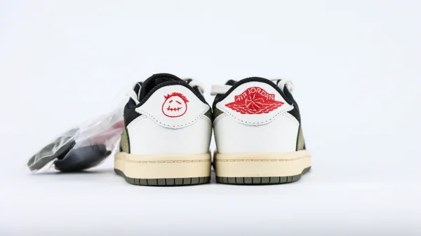 KID SIZE Travis Scott x Air Jordan 1 Low OG PS ‘Olive’ - Image 6