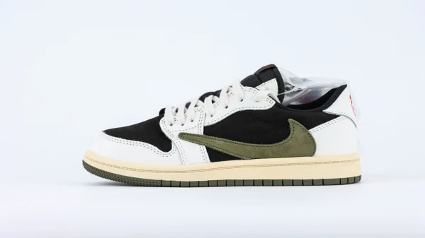 KID SIZE Travis Scott x Air Jordan 1 Low OG PS ‘Olive’ - Image 4