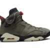 Travis Scott x Air Jordan 6 Retro ‘Olive’ Reps