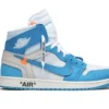 AIR JORDAN 1 OFF-WHITE BLUE “UNC” UNIVERSITY BLUE REPLICA