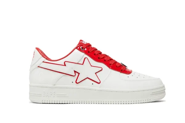 Bapesta #8 M1 ‘White Red’ Reps