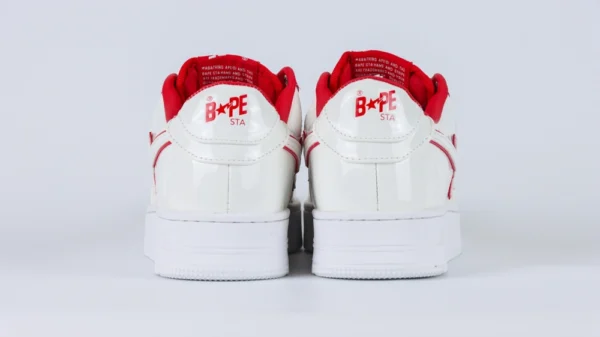 Bapesta #8 M1 ‘White Red’ Reps - Image 6