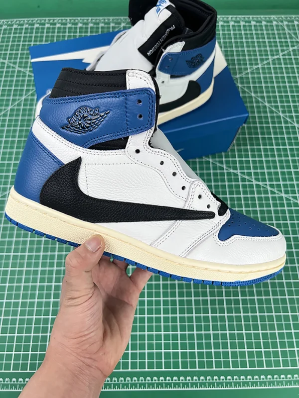 Travis Scott Fragment Design Jordan 1 High SALE - Image 3