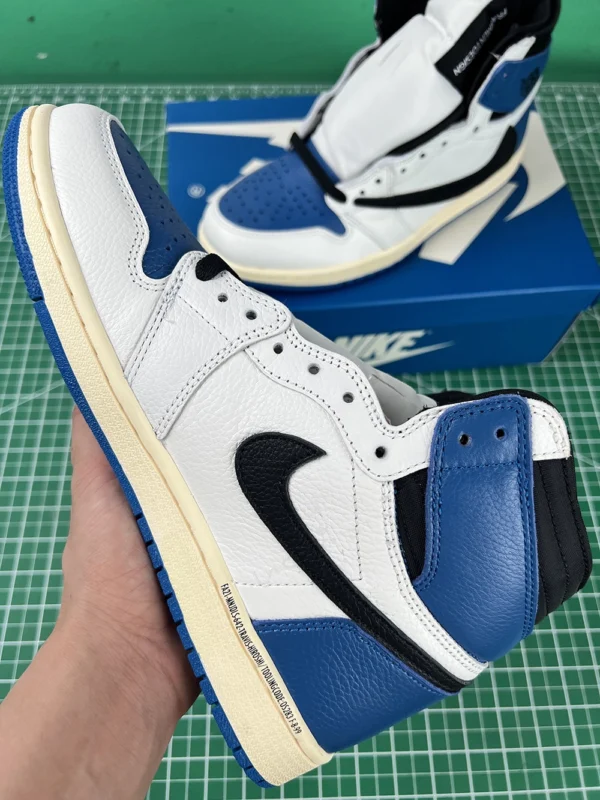 Travis Scott Fragment Design Jordan 1 High SALE - Image 5