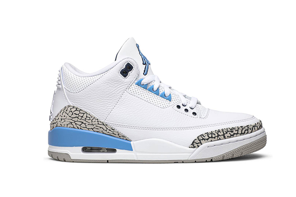 Jordan 3 Quality Reps UNC (2020) - Image 2