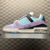 LOUIS VUITTON Trainer Low Top Board Shoes Blue Purple