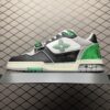 LOUIS VUITTON Trainer Low Top Board Shoes Black White Green