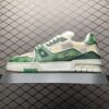 LOUIS VUITTON Trainer Low Top Board Checkerboard Green