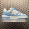 LOUIS VUITTON Trainer Low Top Board Shoes Blue White